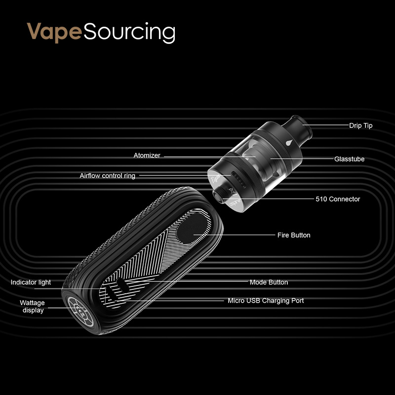 Aspire Reax Mini Kit 1600mAh with Tigon Tank