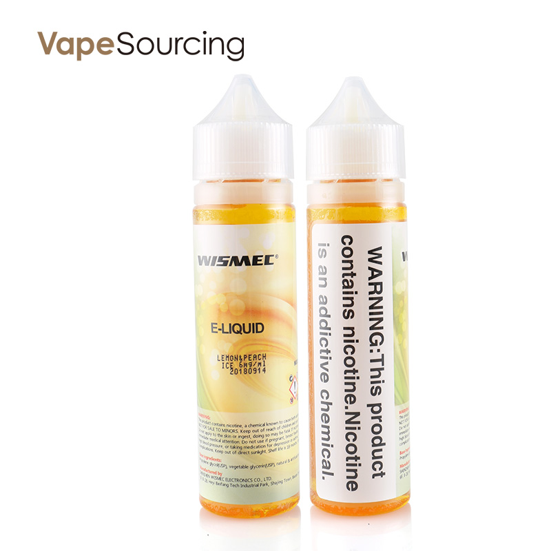 Wismec Lemon Peach Ice E-Juice