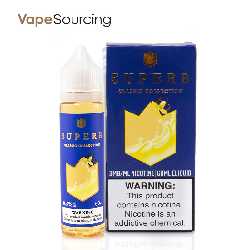 Superb Classic Collection Vanilla Custard E-Juice ...