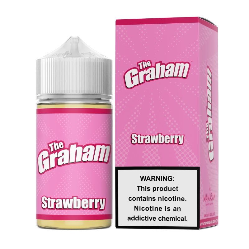 The Graham by Mamasan Strawberry E-Juice 60ml