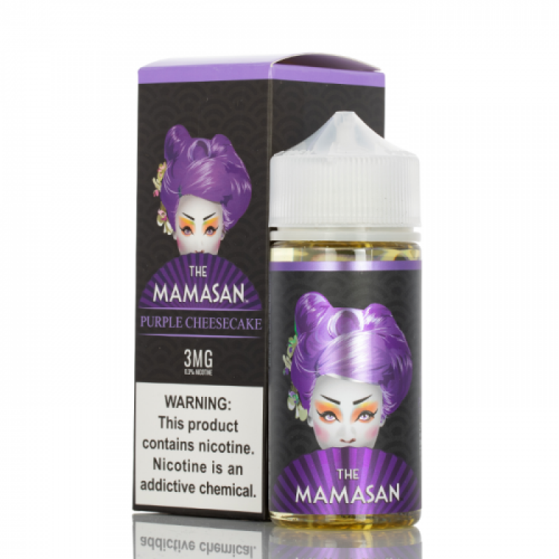 The Mamasan Purple Cheesecake E-juice 100ml