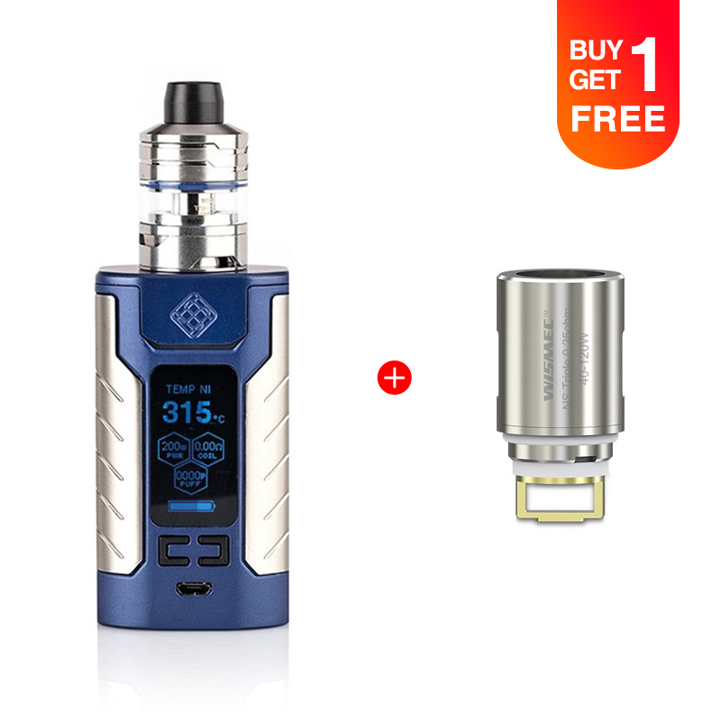 Wismec SINUOUS FJ200 Kit 200W with DIVIDER Tank