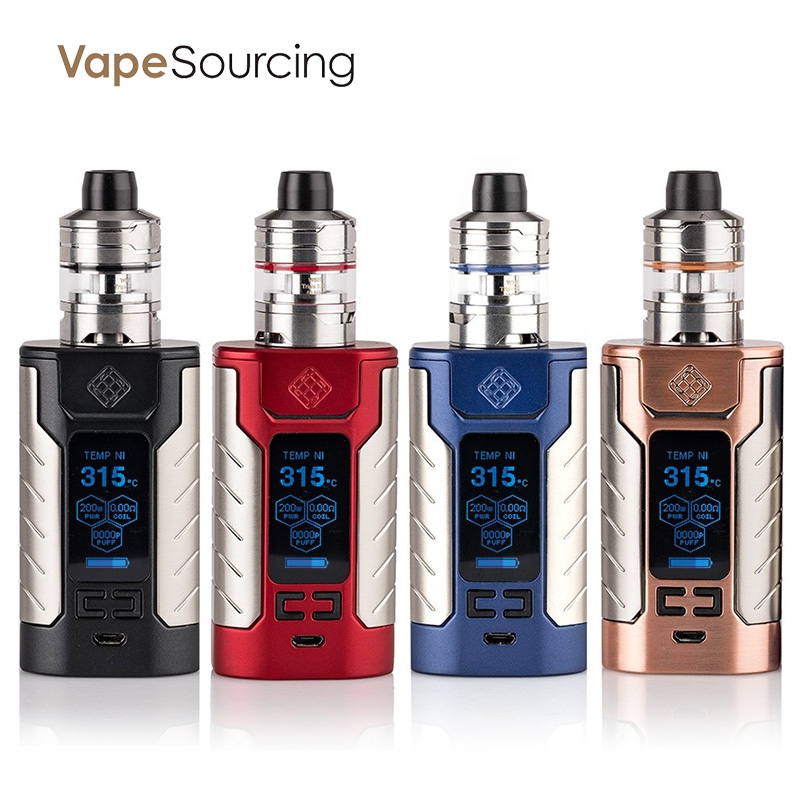 Wismec SINUOUS FJ200 Kit 200W with DIVIDER Tank