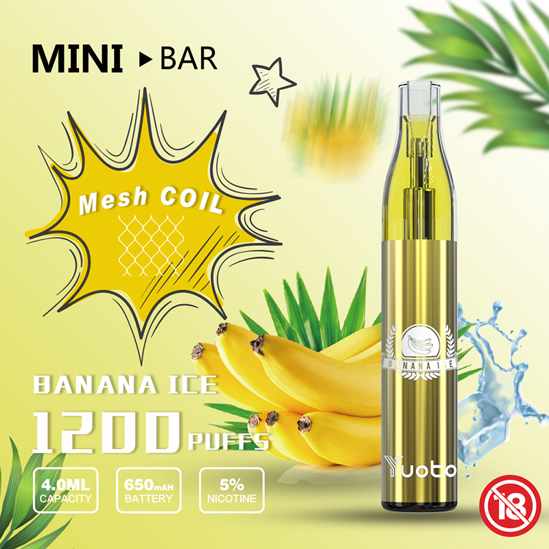 Yuoto Mini Bar Disposable Vape Kit 1200 Puffs 650mAh