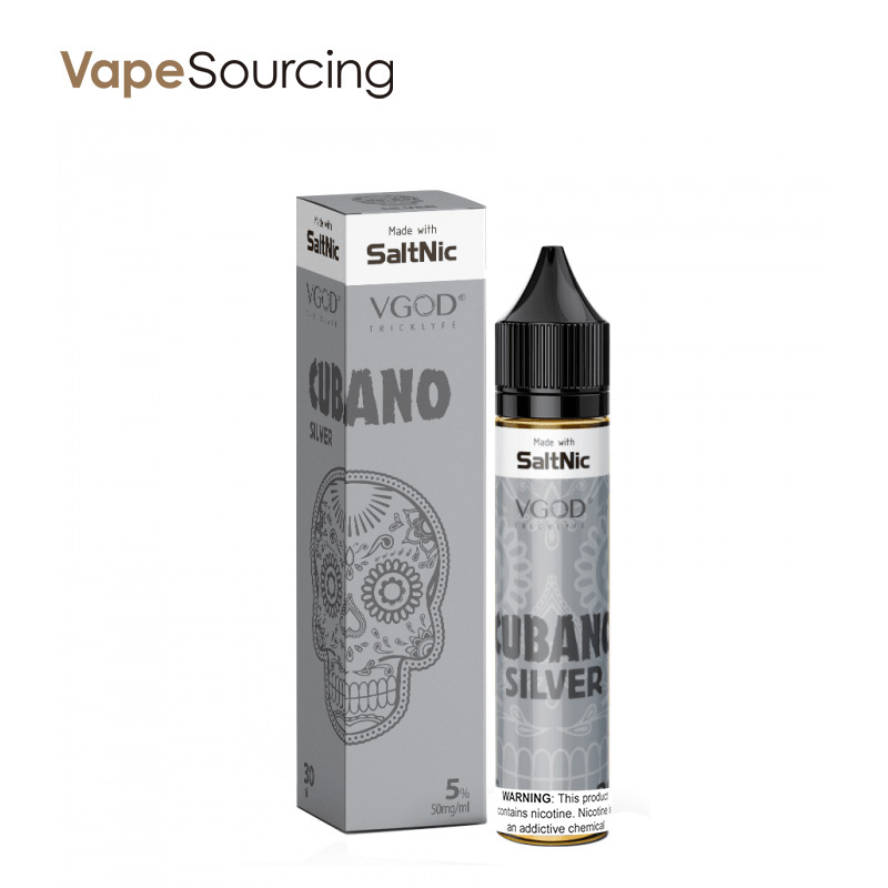 VGOD Cubano Silver E-Juice 60ml(U.S.A. Warehouse)