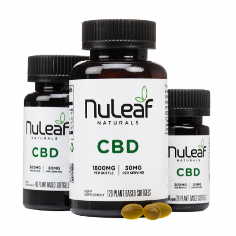 NuLeaf Naturals Full Spectrum CBD SOFTGEL