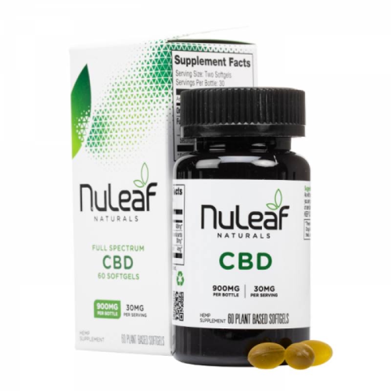 NuLeaf Naturals Full Spectrum CBD SOFTGEL