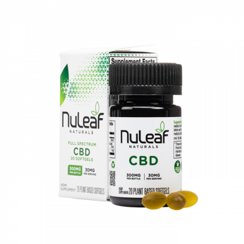 NuLeaf Naturals Full Spectrum CBD SOFTGEL