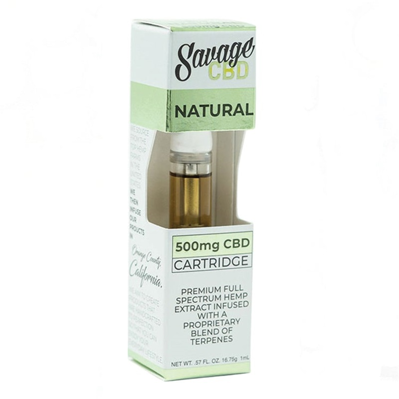 Savage CBD Cartridge 500mg