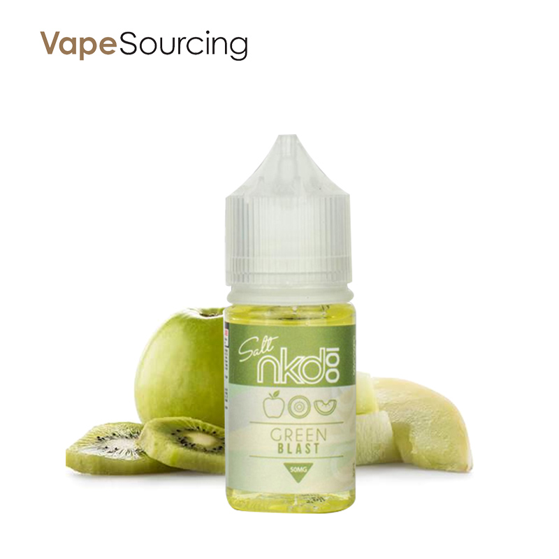 NKD 100 Salt Melon Kiwi (Green Blast) E-juice 30ml